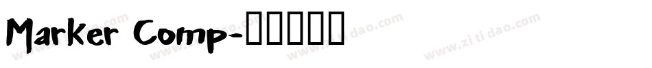 Marker Comp字体转换